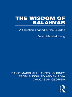 cover image of The Wisdom of Balahvar